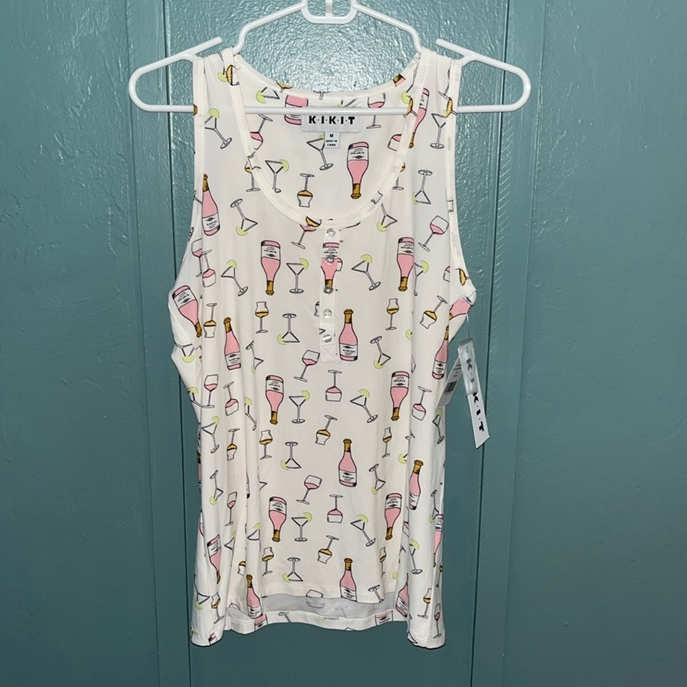 The paper store sleeveless PJ top